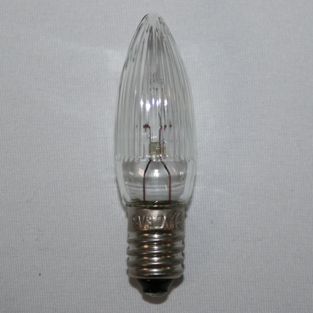 9x Spitzkerze Glühbirne Ersatzbirne Topkerze für Lichterkette / Schwibbögen / Lichterbogen - 12V / 3W E10  halb geriffelt Outdoor 9x Spitzkerze Glühbirne Ersatzbirne Topkerze für Lichterkette / Schwibbögen / Lichterbogen - 12V / 3W E10  halb geriffelt Outdoor