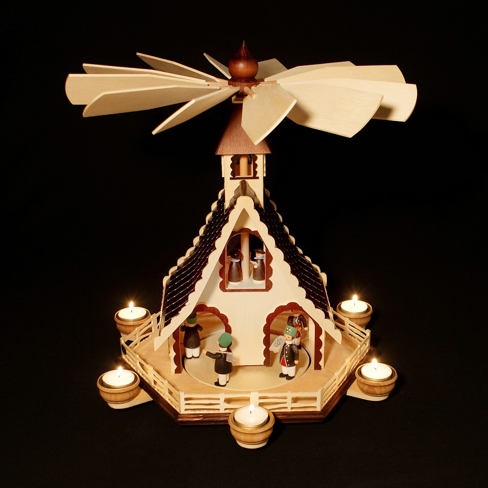 Pyramide 2-Stufig "Bergmann" (verschiedene Modelle wählbar) Pyramide 2-Stufig "Bergmann" (verschiedene Modelle wählbar)