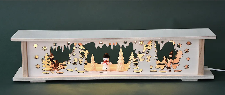 Lichterbogenerhöhung / Unterstellbank / Erhöhung für Schwibbogen Lichterbogen (in verschiedenen Motiven)